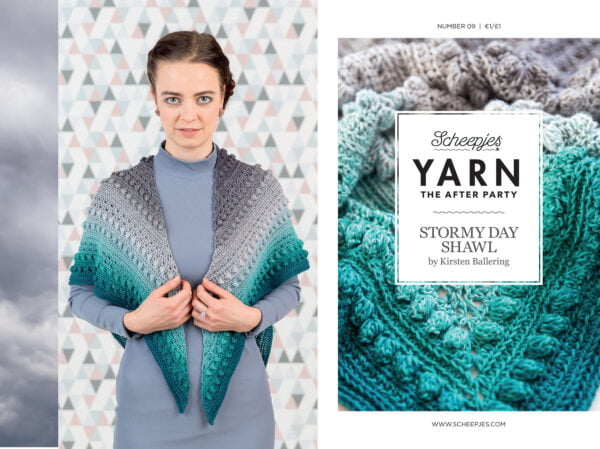 Yarn The After Party nr. 9 - Stormy Day omslagdoek
